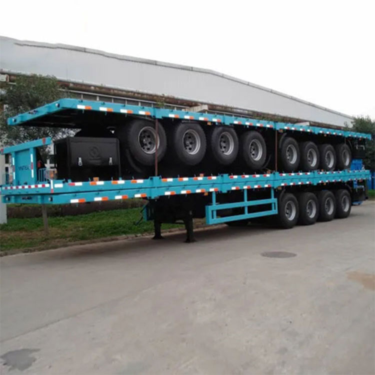 Fireakslet semi trailer 60T