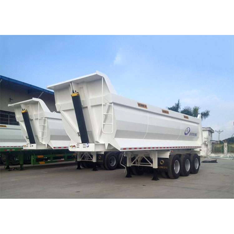 Tre-akslet dumper semi trailer 40 ton