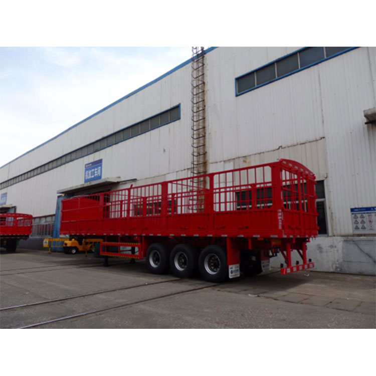 Tre-akslet skeletcontainer Semi Trailer 40t